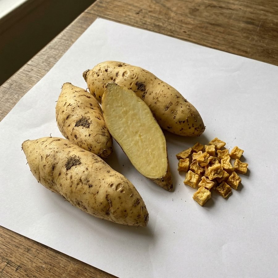 Yellow sweet potato