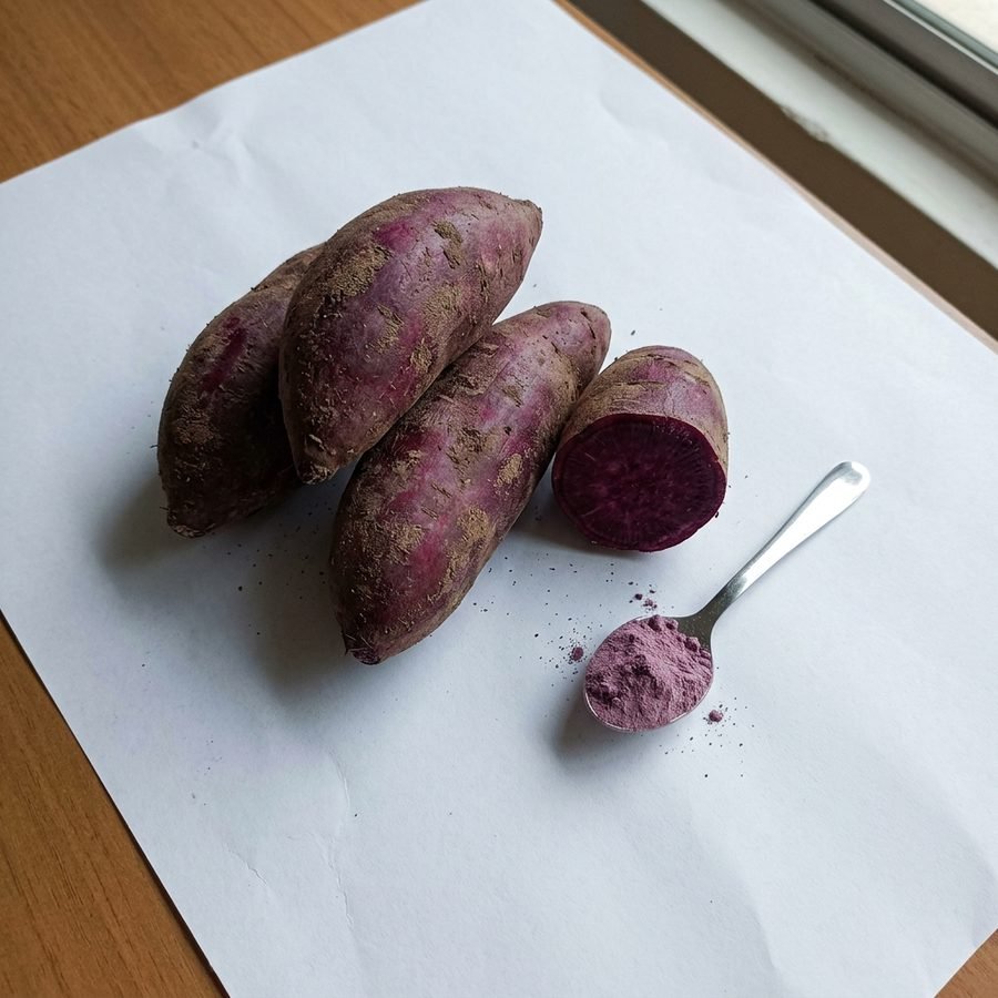 Camote morado